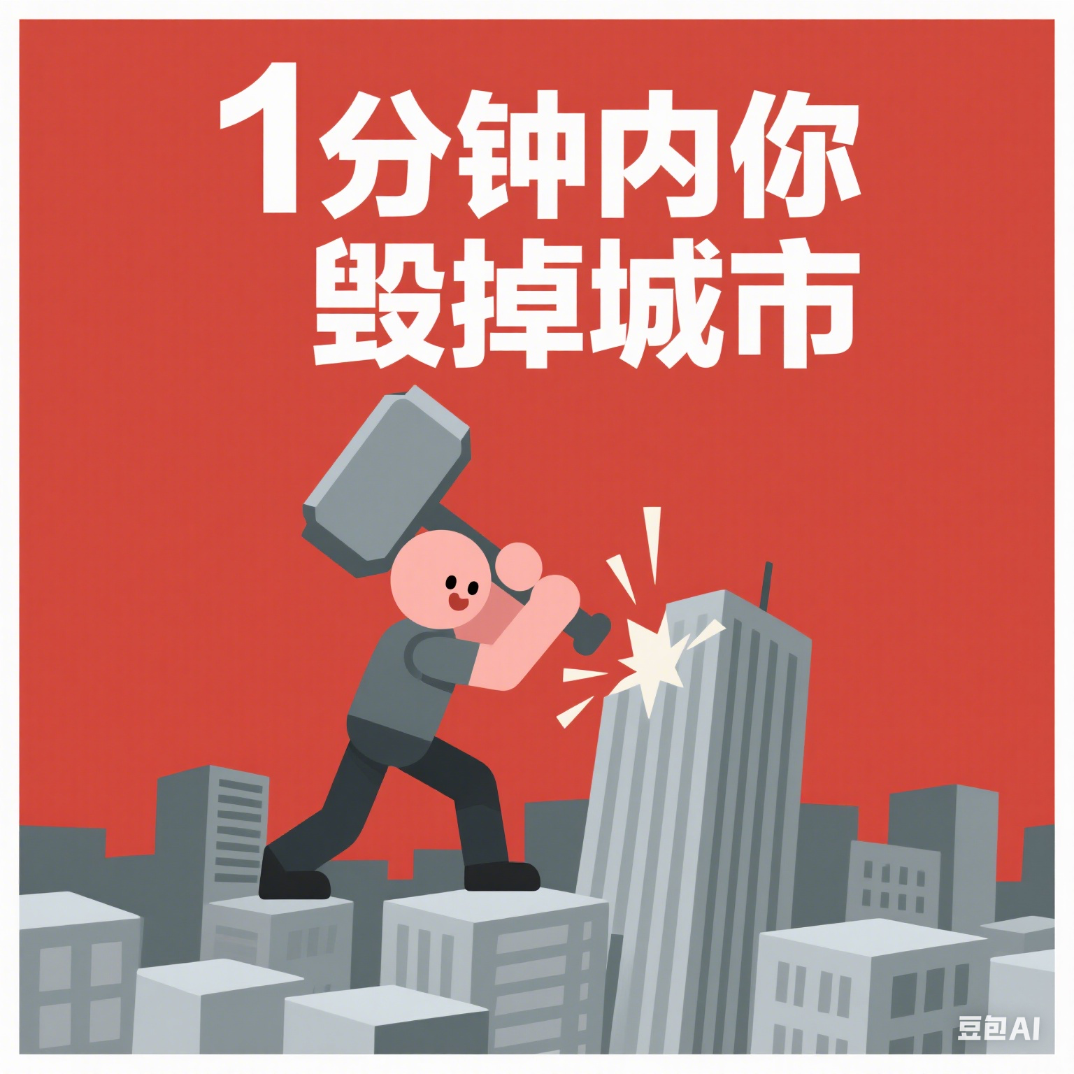 Destroy the City in 1 Minute