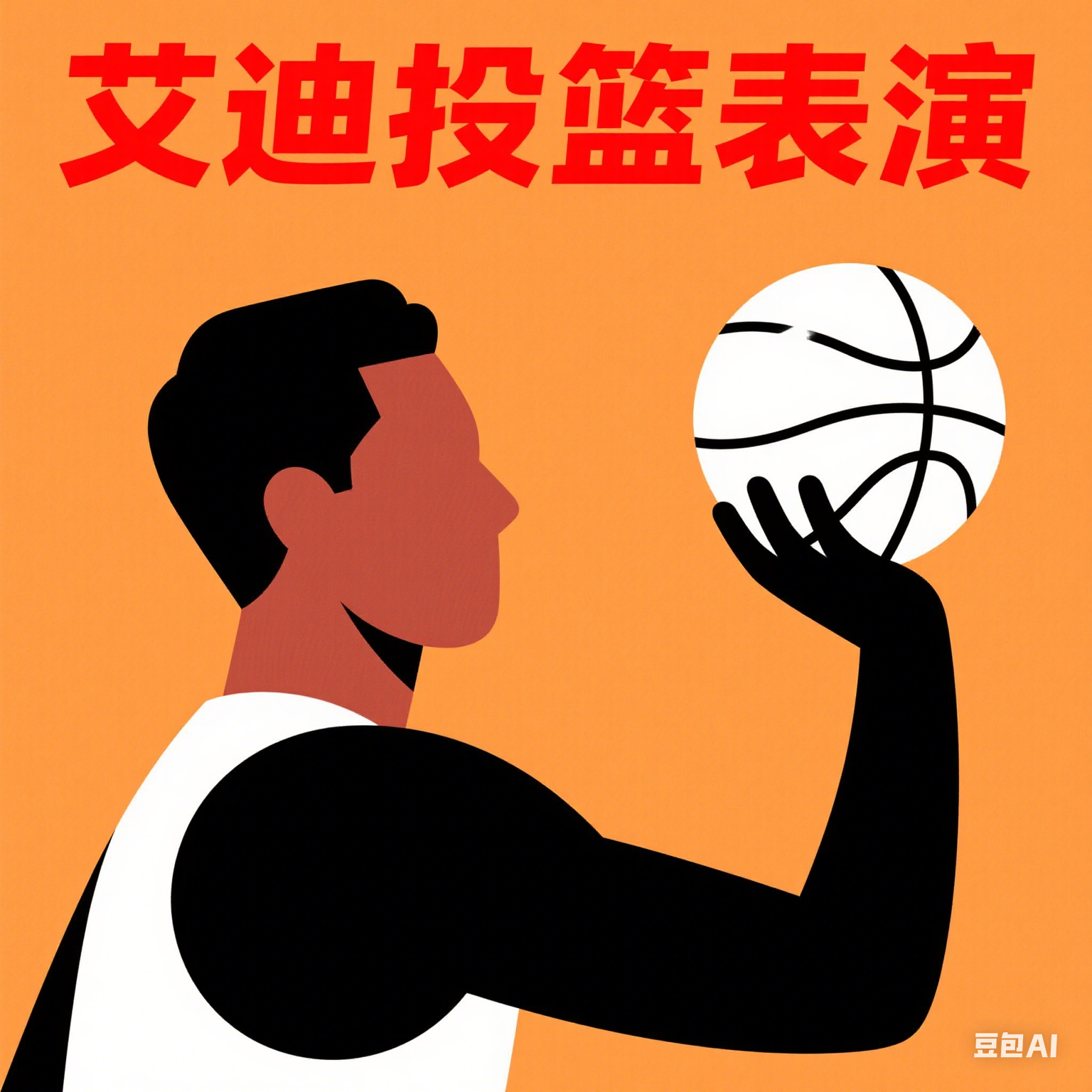 艾迪投篮表演